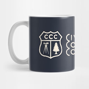 Civilian Conservation Corps - Shield Wordmark Mug